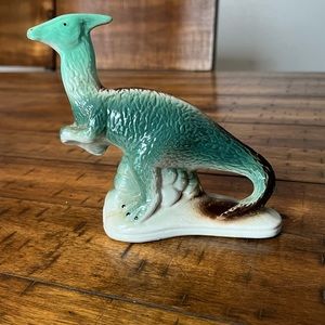 Parasaurolophus Dinosaur Ceramic Figurine